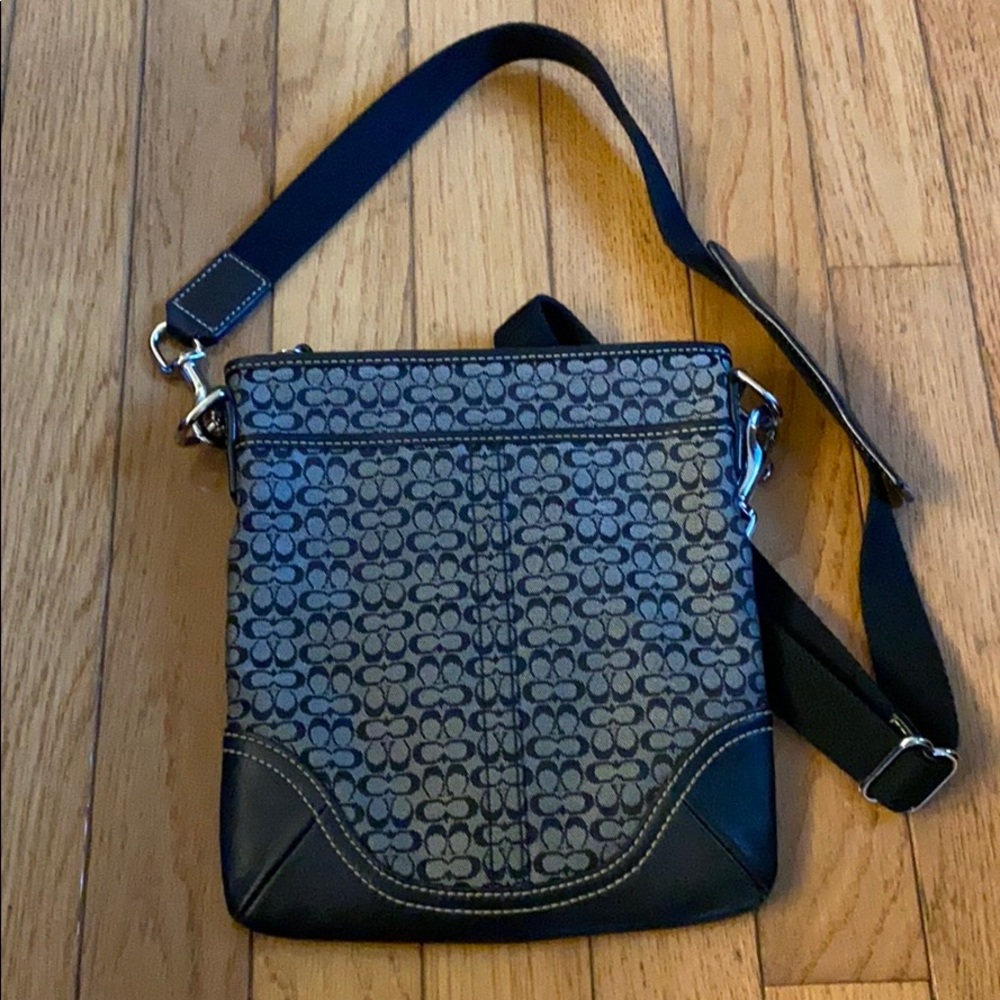 Authentic Black Coach Purse